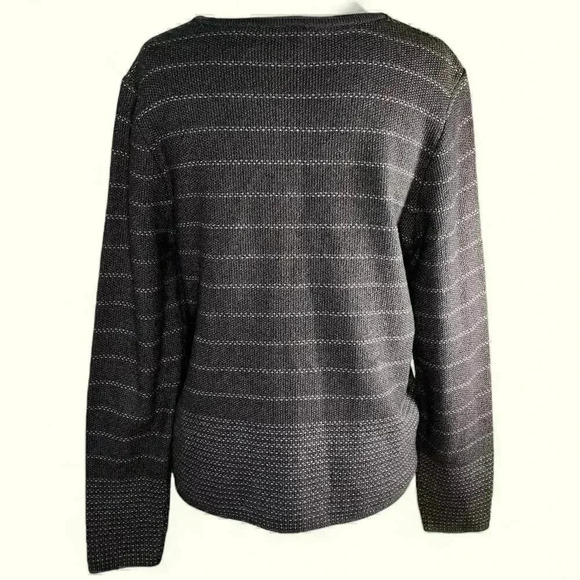 Preview International Wool and Cotton Blend Button-up Cardigan - Picture 3 of 5